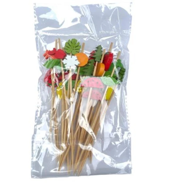 KARIŞIK MEYVELİ UZUN SUNUM KÜRDANI - 3