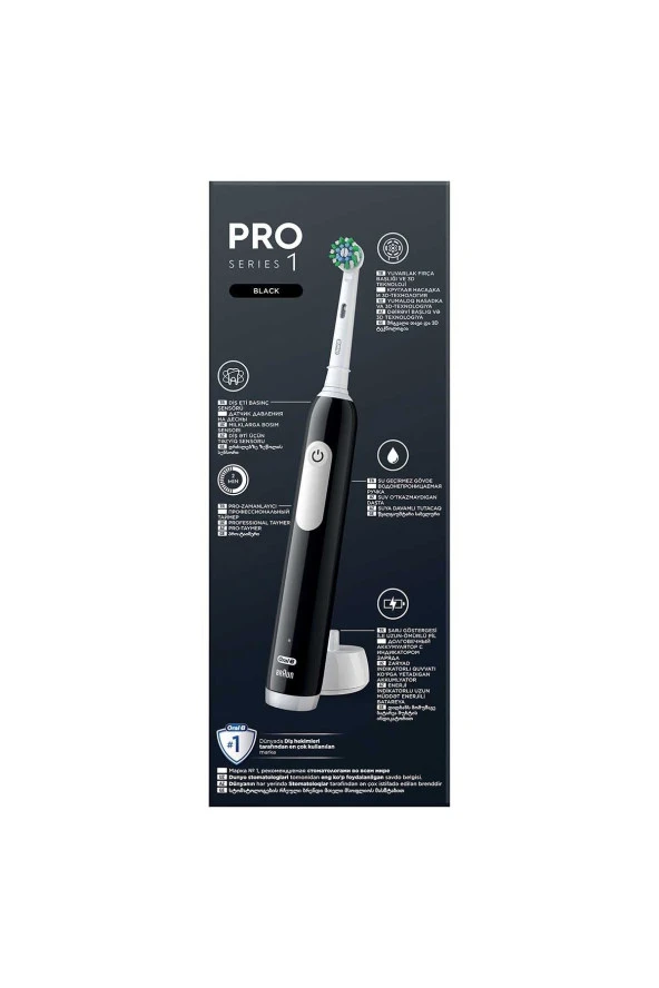 Oral-B Pro Series 1 3D Cleaning Şarjlı Diş Fırçası Siyah - 6