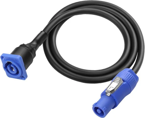 Powercon 220V Uzatma Kablo 3 Metre - Resim 4