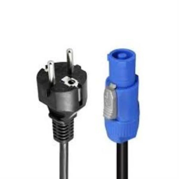 Powercon 220V Kablo 5 Metre 3x1.5 mm ürün görseli