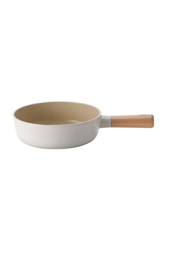 Neoflam 26 Cm Fika Wok Tava Alüminyum Döküm Bej  D-Neof126w