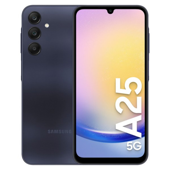 Samsung Galaxy A25 5G 6 Gb 128 Gb Siyah Cep Telefonu (Samsung Turkiye Garantili)