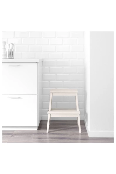 Bekvam Basamaklı Tabure, Kayın, 43x50 - Resim 2