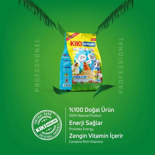KIKI Kuş Konuşturucu 150gr Skt: 11/2025 - 3