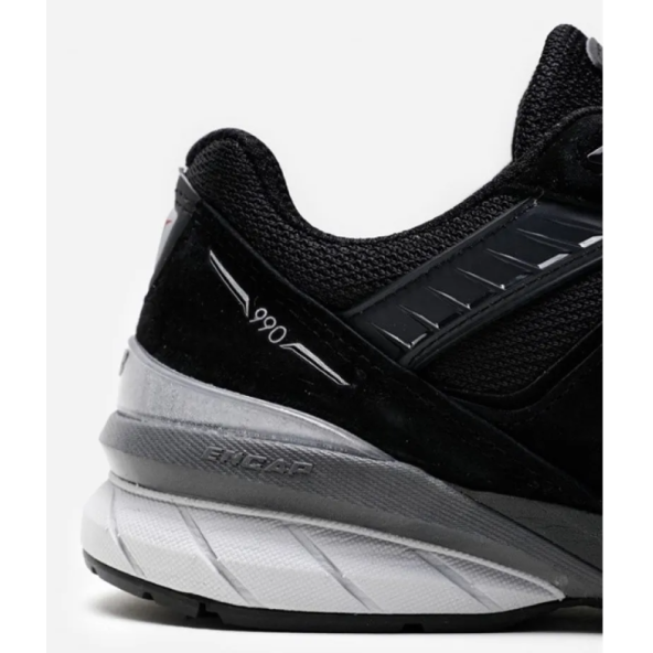 New Balance 990 v5 Black Silver - Resim 2