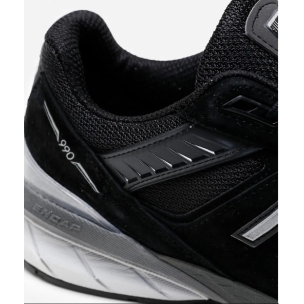 New Balance 990 v5 Black Silver - Resim 3