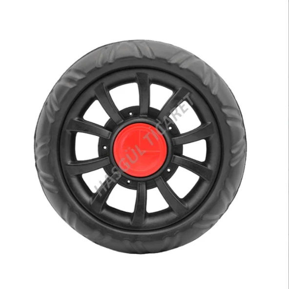 Hsgl Puset Bebek Pazar Arabası teker 6 inç 8mm DT Eva PST101 - 4