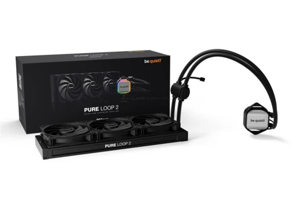 Be BW019 Quiet Pure Loop 2 360mm ARGB İntel-Amd İşlemci Sıvı Soğutucu