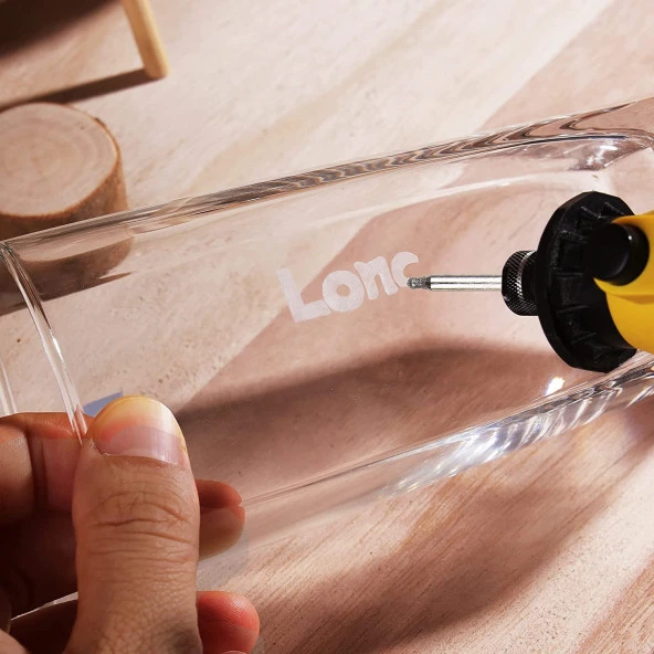 Yüksek Kalite 152 Parça Gravür Cam Oyma Delme Parlatma Taşlama Zımpara Dremel Gravür Oyma Kit - Resim 2