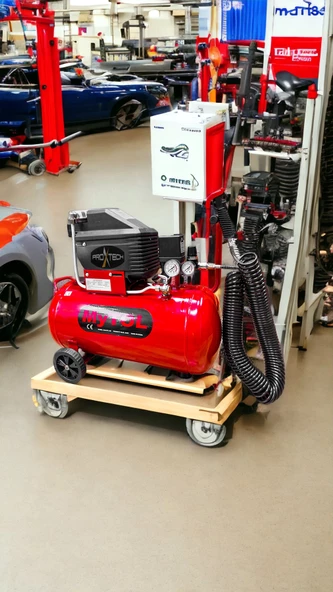 2HP 50 Lt Full Paket EnÇok Tercih edilen Hava Kompresörü Boya,Lastik,Mazot Temizleme 5PCS Havalı - 4