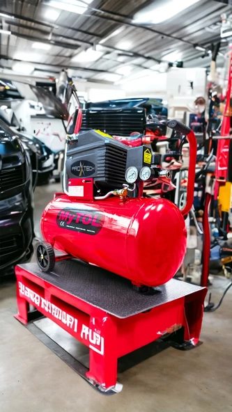 2HP 50 Lt Full Paket EnÇok Tercih edilen Hava Kompresörü Boya,Lastik,Mazot Temizleme 5PCS Havalı - 5