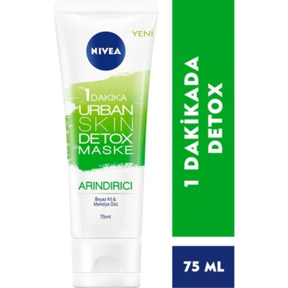 Nivea Urban Skin Detox Yüz Maskesi 75 ML