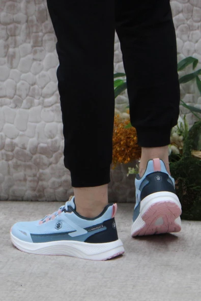Lumberjack Mera Mavi Hafif Rahat Orijinal Ürün Kadın Spor Ayakkabı - Resim 4