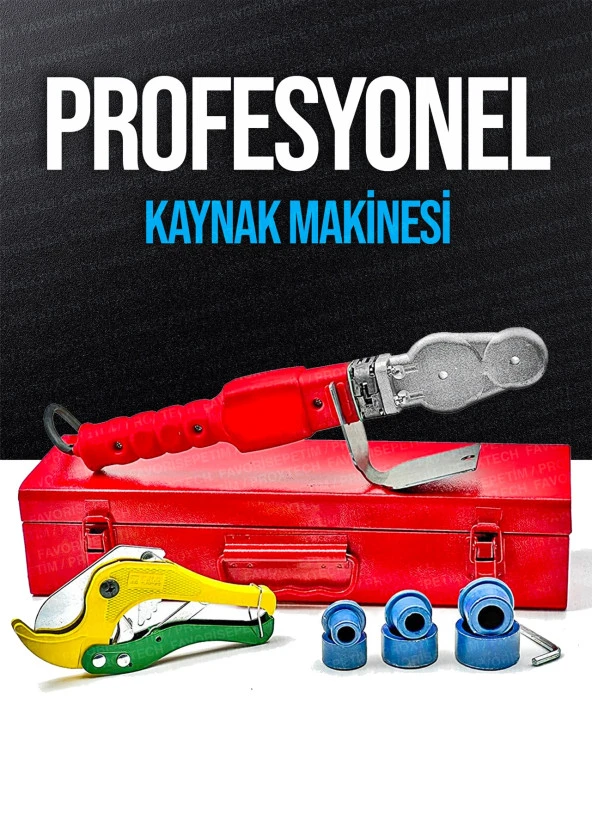 PROXTECH Profesyonel  PROX Boru Kaynak Mini Makina Seti Plastik Boru Kaynak Makinesi  Paket Set - Resim 2