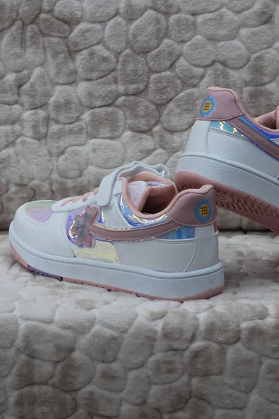 Fort Cool Dina Anatomik Rahat Sneaker Kız Çocuk Ayakkabı - Resim 3