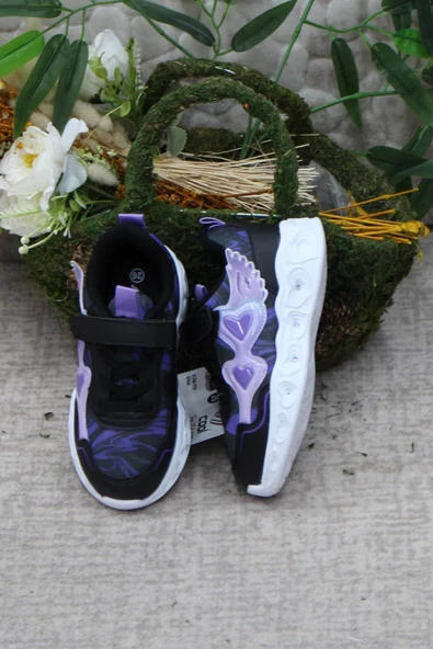 Fort Cool Elina Anatomik Rahat Işıklı Kız Çocuk Ayakkabı - Resim 4