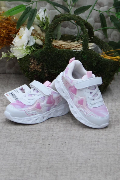 Fort Cool Elina Anatomik Rahat Işıklı Kız Çocuk Ayakkabı - Resim 6