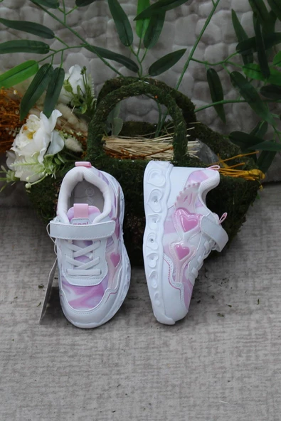 Fort Cool Elina Anatomik Rahat Işıklı Kız Çocuk Ayakkabı - Resim 9