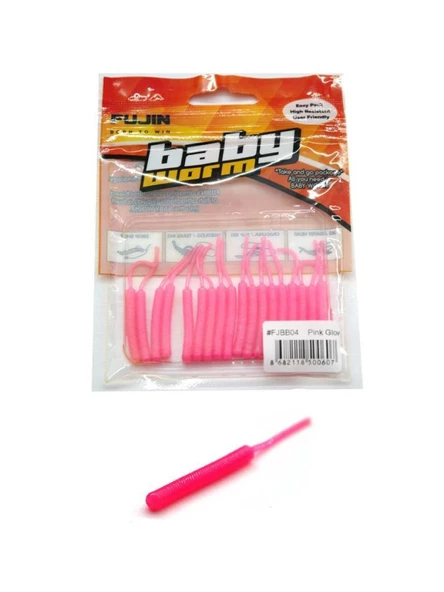 Fujin Baby Worm 5.2 cm Floating LRF Silikonu - 3