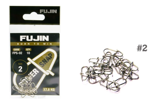 Fujin Power Snap Maket Balık ve LRF Klipsi - 3