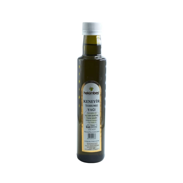 Kenevir Tohumu Yağı (250ml)