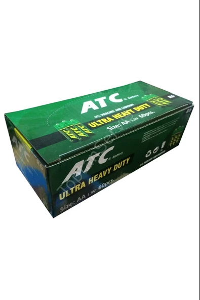 ATC Kalem Pil AA 60 Adet