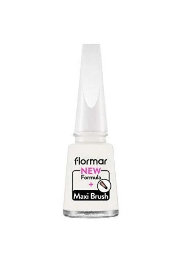 Flormar Sedefli Parlak Oje (Beyaz) - Nail Enamel -