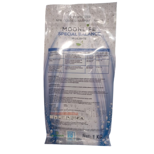 Moonlife Special Balance.Dengeli Büyüme.Güçlü Sağlıklı Yeşil Aksam 18.18.18 Te 1kg - 2