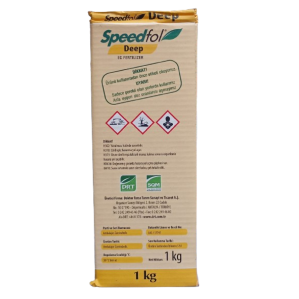 Speedfol Deep Yaprak Ve Damlama Gübresi. 1kg - 4