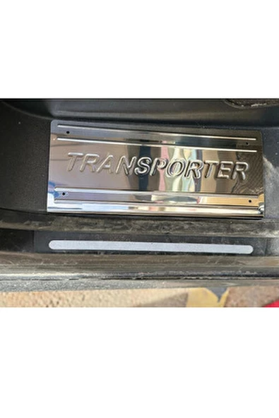 VW T5 Transporter Krom İç Kapı Eşiği 3 Parça 2003-2015 Model Arası Uyumlu P.Çelik - Resim 2