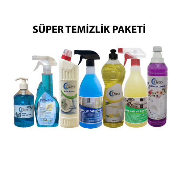 SIVI DETERJAN TEMİZLİK PAKETİ