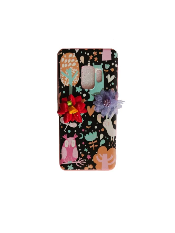 Tfy Store Galaxy S9 Uyumlu Simli Silikon Telefon Kılıfı - 3