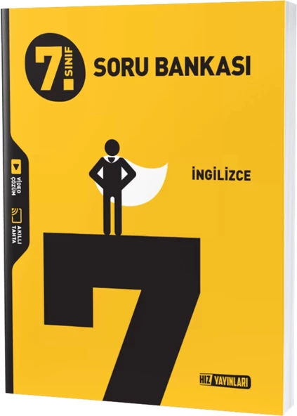 Hız Yayınları 7. Sınıf Ingilizce Soru Bankası Yeni ürün görseli