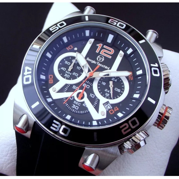 Sergio Tacchini ST.5.10004.5 Chronograph Erkek Kol Saati