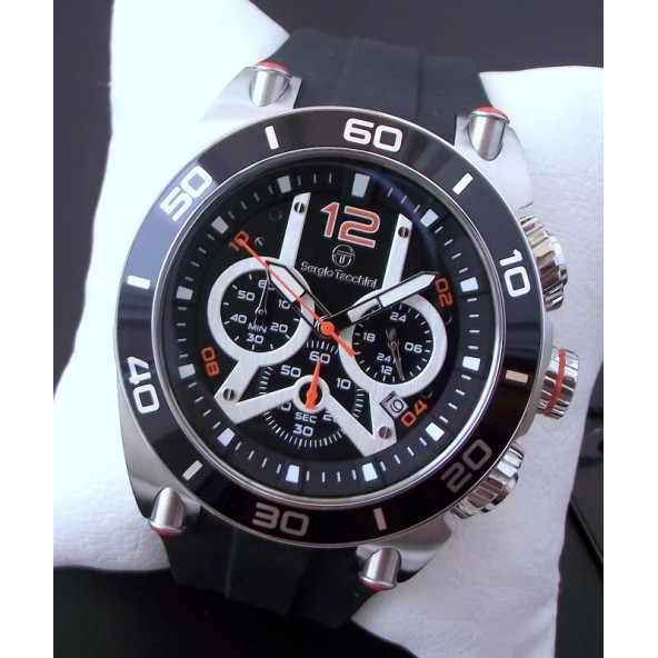 Sergio Tacchini ST.5.10004.5 Chronograph Erkek Kol Saati - 5