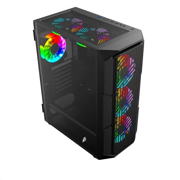 Xaser Xsr441 Ryzen 5 5600 16GB Ram 512GB M.2 NVMe SSD 8GB RTX4060 Ekran Kartı Oyun Bilgisayarı - Resim 3