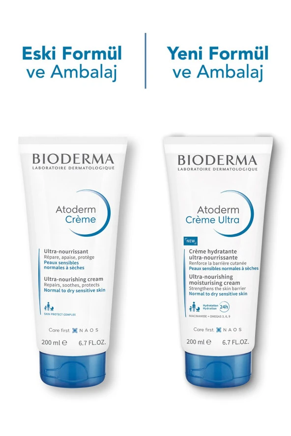 Bioderma Atoderm Cream Ultra 200 ml 2 Adet - Resim 7