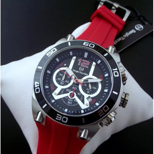 Sergio Tacchini ST.5.10004.3 Chronograph Erkek Kol Saati - Resim 2