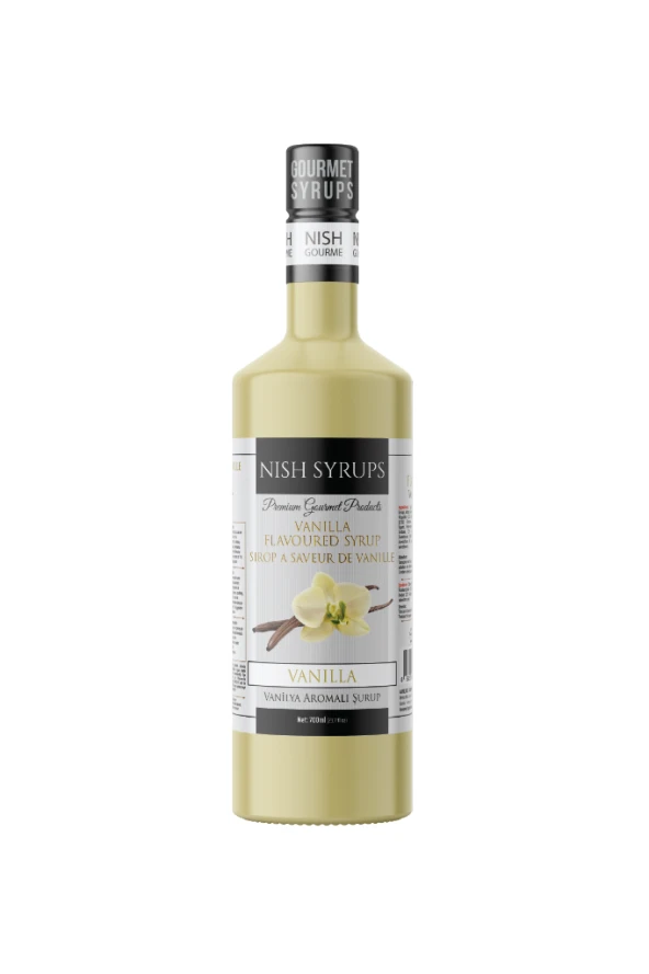 Nish Çikolata, Karamel, Vanilya Aromalı Şurup 3'lü Set (3 x 700ml) - P - 3