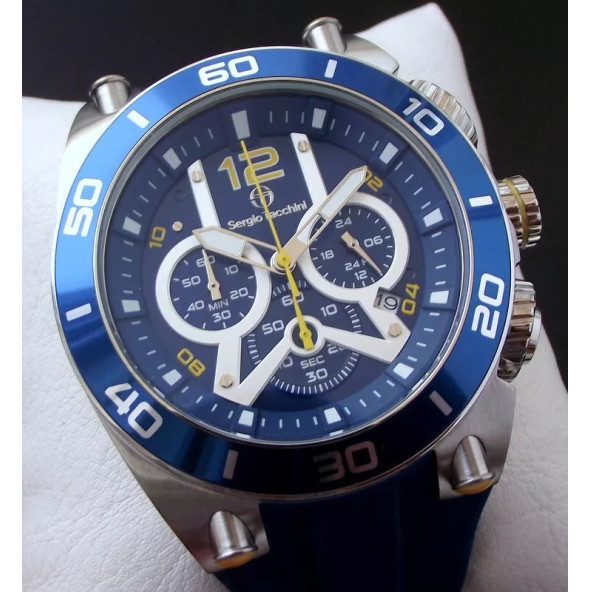 Sergio Tacchini ST.5.10004.2 Chronograph Erkek Kol Saati - 10