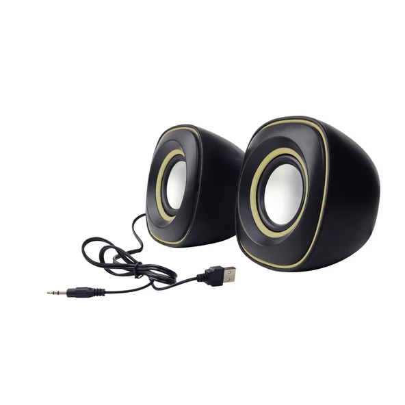 Jwin S-610 2'li USB Hoparlör - Sarı - 2
