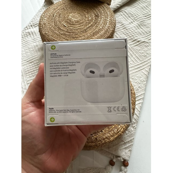 İKİ ADET AİR 3.NESİL PREMİUM SERİ BLUETOOTH KULAKLIK - 3