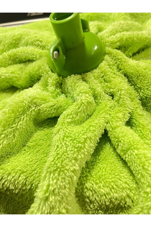 Safir's Wermoplast Mikrofiber Joker Mop Başlık Yeşil-Sarı-Kırmızı