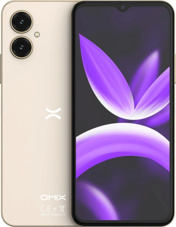 Omix X5 128 4+4 GB Ram Cep Telefonu (Omix Türkiye Garantili)