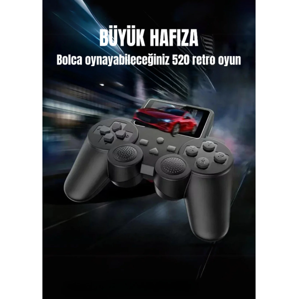 QASUL S10 Taşınabilir Retro Video El Oyun Konsolu Atari 2.4 İnç Oyun Konsolu-Yeni Versiyon - 3