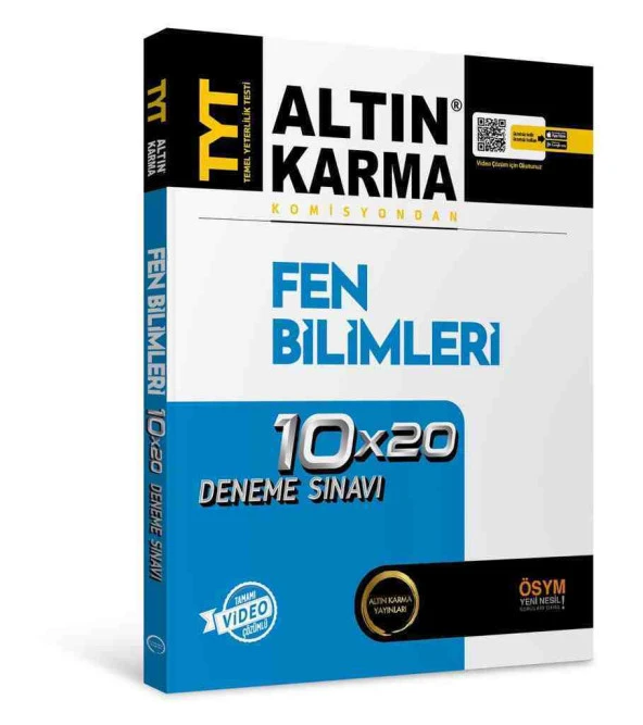 Altın Karma 2024 Tyt Fen Bilimleri 10X20 Branş Deneme
