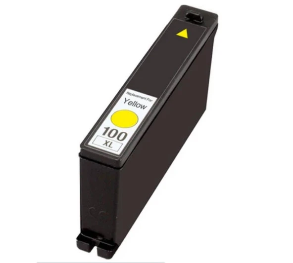 LEXMARK UYUMLU 100XL (14N1095) Sarı Muadil Kartuş