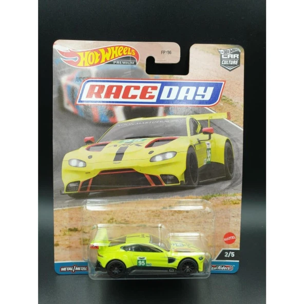 Hot Wheels Premium Race Day Aston Martin Vantage Gte FPY86 HKC60