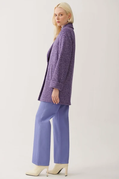 Perspective Oversize Midi Kaban - Minimalist Günlük Stil - Hemen Al! - 3