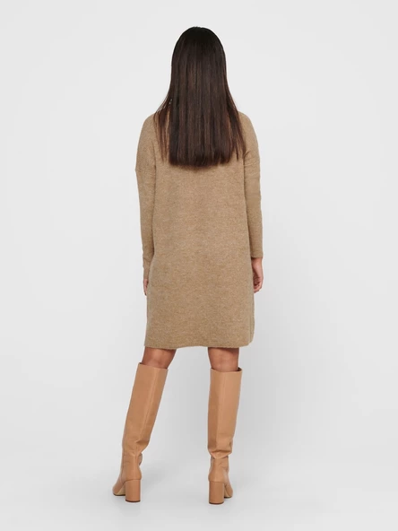 Only Boğazlı Uzun Kol Midi Tünık - Minimalist Günlük Stil - Hemen Al! - 5